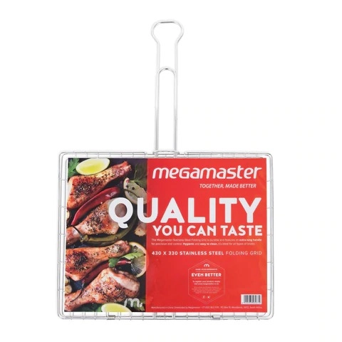 Megamaster 430*330 Stainless steel folding grid